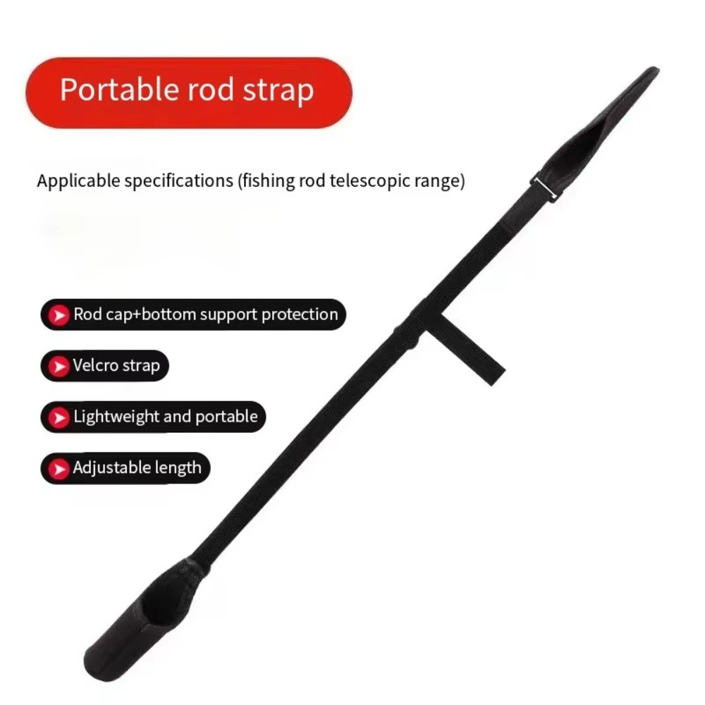 Fishing Belt - Portable Fishing Rod Storage Bag Adjustable