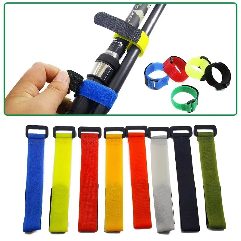 Fishing Belt - 10Pcs Reusable Fishing Rod Tie Magic