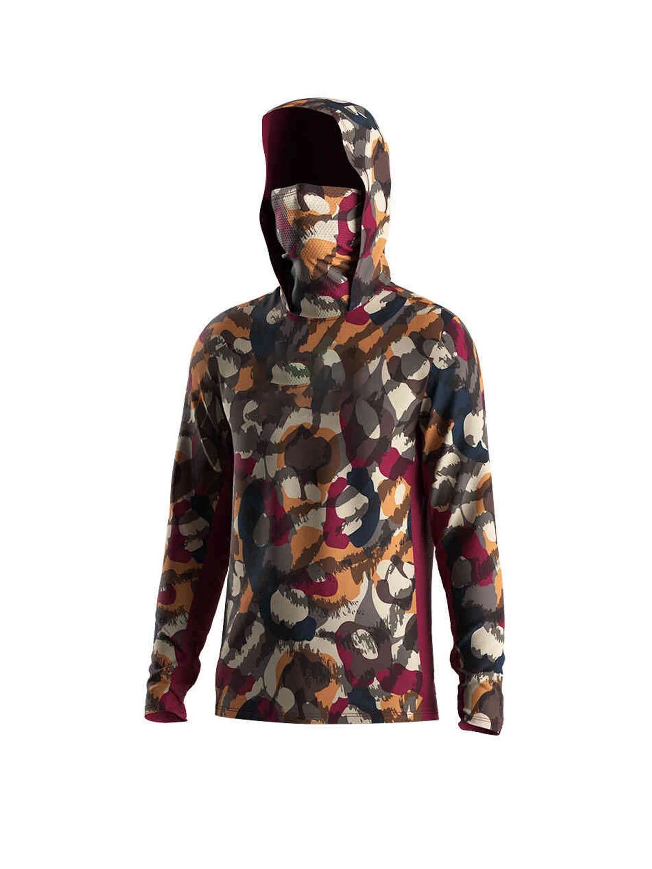 Outdoor Men Fishing Hooded Shi - Fishing Hoodie ulasan dan harga