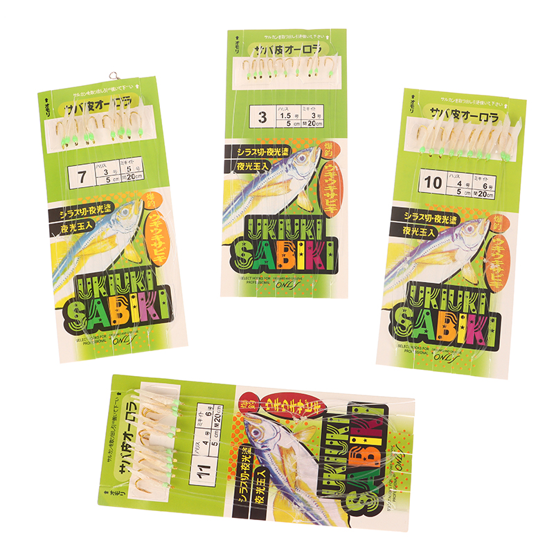 ●10Pcs/Pack White Fish Skin Bi - Fishing Belt ulasan dan harga
