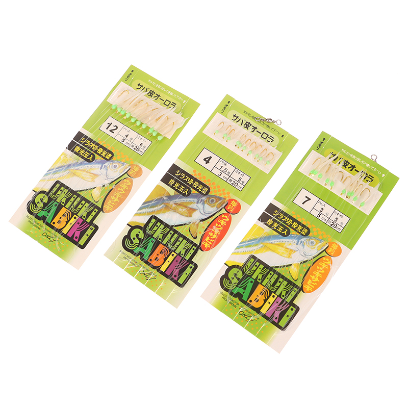 ●10Pcs/Pack White Fish Skin Bi - Fishing Belt ulasan dan harga