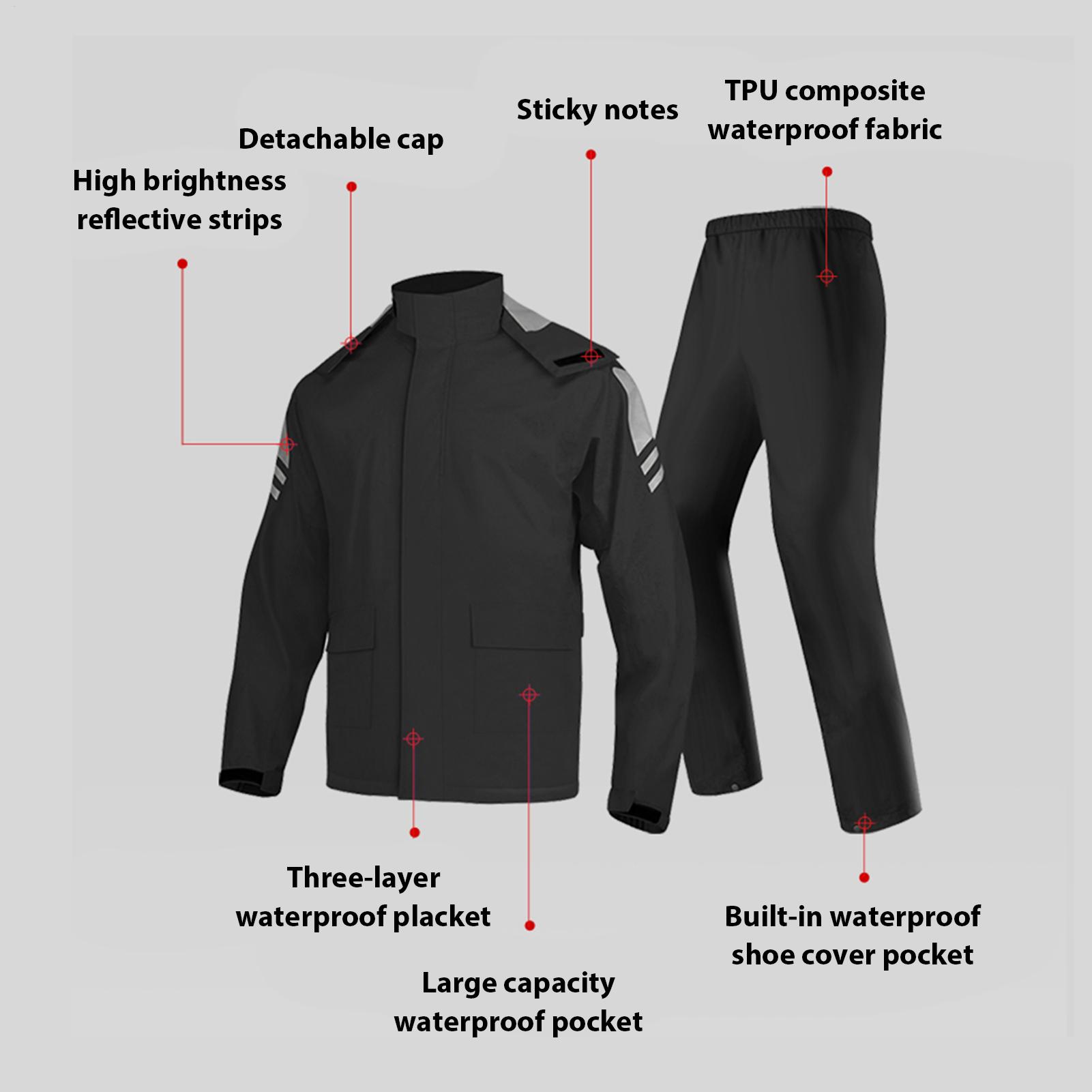 Waterproof Rain Suits for Men  - Fishing Jacket Waterproof ulasan dan harga