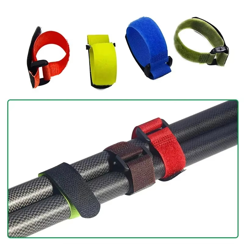 10Pcs Reusable Fishing Rod Tie - Fishing Belt ulasan dan harga